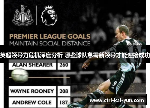 英超领导力危机深度分析 哪些球队急需新领导才能迎接成功