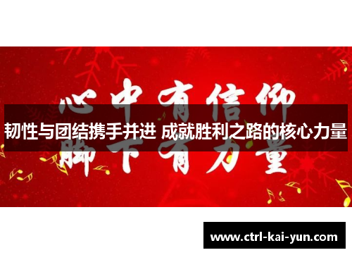 韧性与团结携手并进 成就胜利之路的核心力量